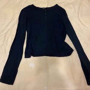 Long Sleeve Crop Top from Forever 21